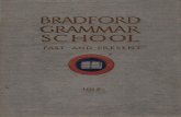 BRADFORD GRAMMAR SCHOOL 1662 1912
