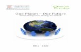 One Planet Our Future