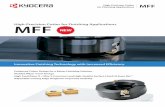 MFFHigh-Precision Cutter for Finishing Applications