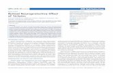 Retinal Neuroprotective Effect of Sirtuins