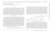 Microbiology and Pharmacology of Enrofloxacin in Cattle
