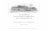 75 Jahre Schullandheim .inHoisdorf