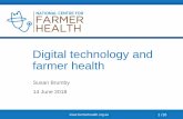 Digital technology and farmer health
