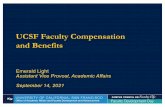 UCSF Faculty Compensation and Benefits