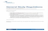 General Study Regulations - Distanceuniversity