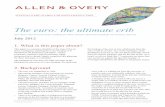 The euro: the ultimate crib - Allen & Overy