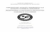 Laboratory Quality Assurance and Quality Control Reasonable Confidence Protocols Guidance