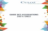 GUIDE DES ASSOCIATIONS 2021/2022