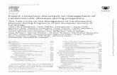 Expert consensus document on management of cardiovascular