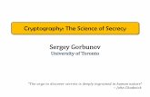 Sergey Gorbunov - Department of Computer Science ...