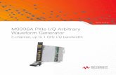 M9336A PXIe I/Q Arbitrary Waveform Generator - Data Sheet