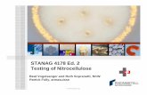 STANAG 4178 Ed. 2 Testing of Nitrocellulose