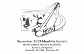 December 2013 Monthly Update - ND Pipeline Authority