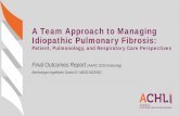A Team Approach to Managing Idiopathic Pulmonary Fibrosis