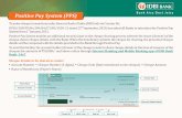 Positive Pay System (PPS)