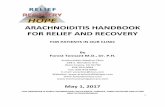ARACHNOIDITIS HANDBOOK FOR RELIEF AND RECOVERY