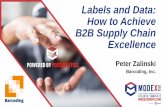 Labels and Data: How to Achieve B2B Supply Chain Excellence