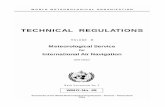 TECHNICAL REGULATIONS - WMO