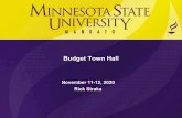 Budget Town Hall - University Administration