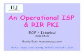 An Operational ISP & RIR PKI