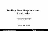 Trolley Bus Replacement Evaluation - Seattle City Clerk's