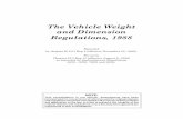 The Vehicle Weight and Dimension Regulations, 1988