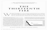 THE THIRTEENTH FIRE