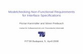 Modelchecking Non-Functional Requirements for Interface ...