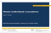 State individual mandates - Brookings