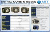 The new CORE-S module