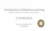 Introduction to Machine Learning - CS 182: Deep Learning