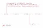 Keysight U2500A Series USB Simultaneous Sampling ...