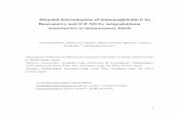 Bimodal determination of immunoglobulin E by fluorometry ...