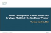 Webinar - 2018-03-22 - Recent Developments in Trade ...