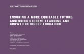 ENSURING A MORE EQUITABLE FUTURE: ASSESSING STUDENT ...