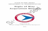 Rigt of Way Acquisition Procedures Manual