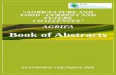 AGRICULTURE AND FOOD - CURRENT AND FUTURE CHALLENGES”