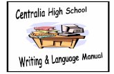 Writing Manual - Centralia High School