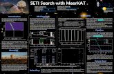 SETI Search with MeerKAT