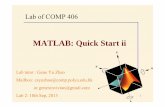 MATLAB: Quick Start ii
