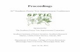 Front-SFTIC 31 Proceedings-2011 - SFTIC - Southern Forest ...