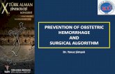 PREVENTION OF OBSTETRICAL HEMORRHAGE AND SURGICAL …