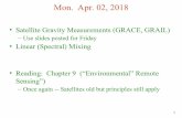Satellite Gravity Measurements (GRACE, GRAIL)