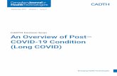An Overview of Post–COVID-19 Condition (Long COVID)