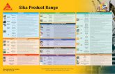 Sika Product Range - Rudd