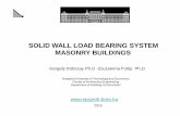 SOLID WALL LOAD BEARING SYSTEM MASONRY BUILDINGS