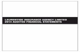 LAURENTIDE INSURANCE AGENCY LIMITED 2014 AUDITED FINANCIAL …