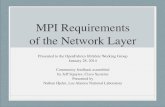 MPI Requirements of the Network Layer - OpenFabrics
