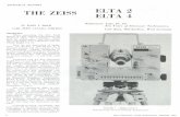 TECHNICAL REPORT THE ZEISS ELTA 2 ELTA 4
