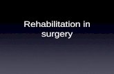 Rehabilitation in surgery - upjs.sk